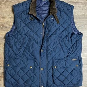 COPY - NavyPolo Ralph Lauren Water Repellent Quilted Vest